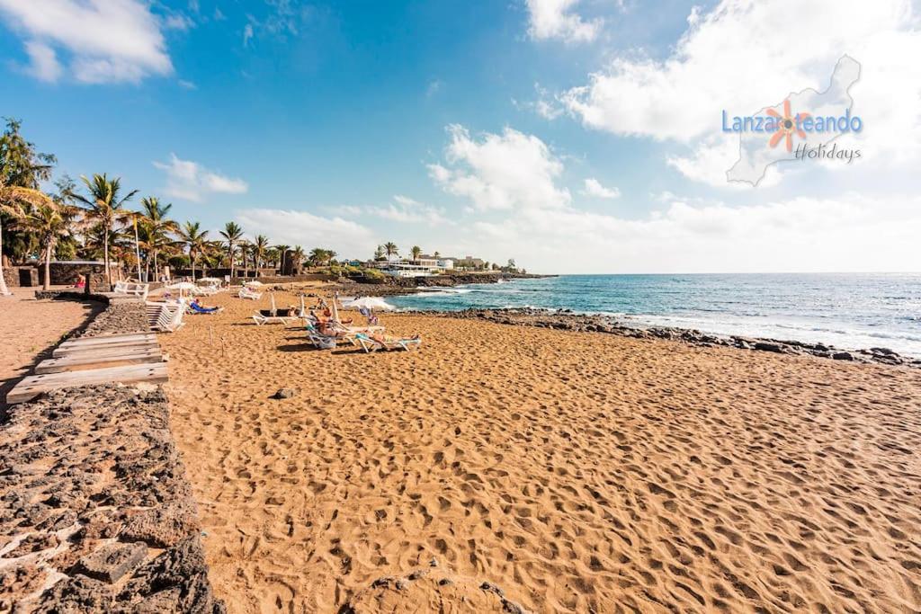 Casa Patty, Piscinas Climatizadas, Primera Linea Costa Teguise Zewnętrze zdjęcie