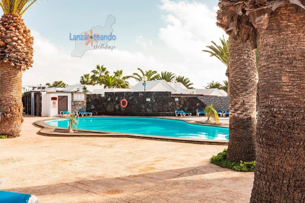 Casa Patty, Piscinas Climatizadas, Primera Linea Costa Teguise Zewnętrze zdjęcie