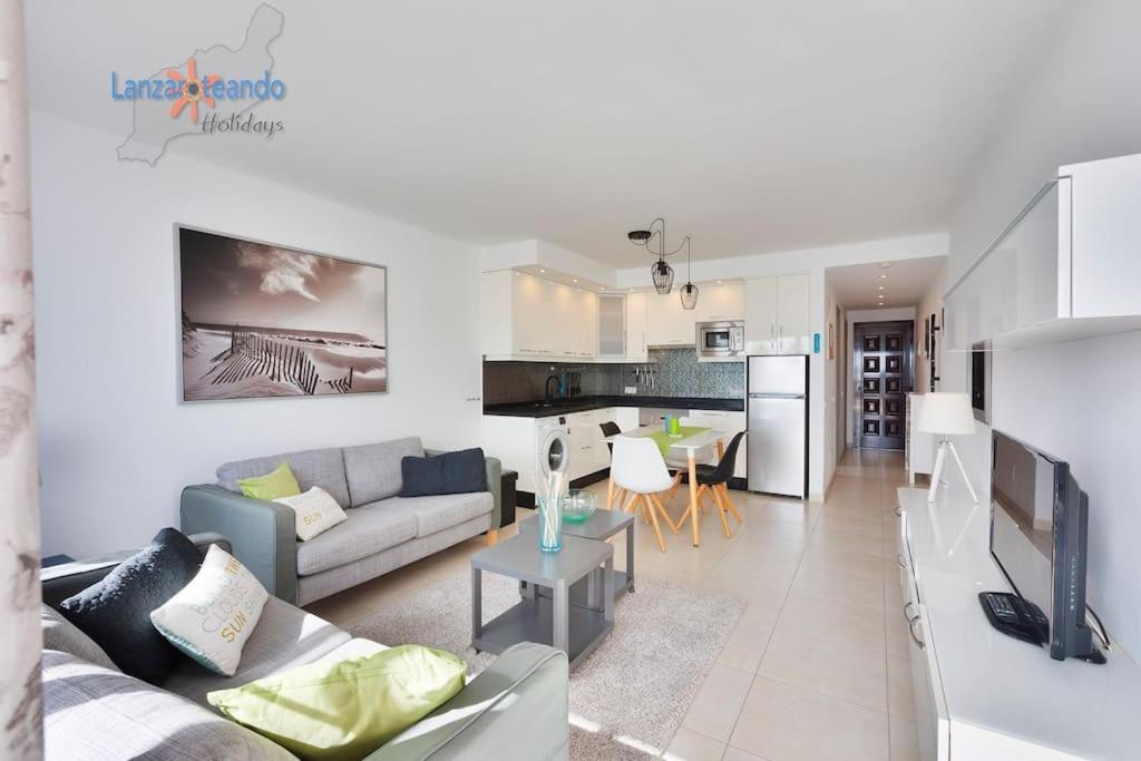 Casa Patty, Piscinas Climatizadas, Primera Linea Costa Teguise Zewnętrze zdjęcie