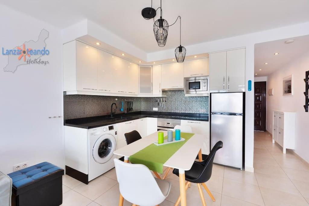 Casa Patty, Piscinas Climatizadas, Primera Linea Costa Teguise Zewnętrze zdjęcie